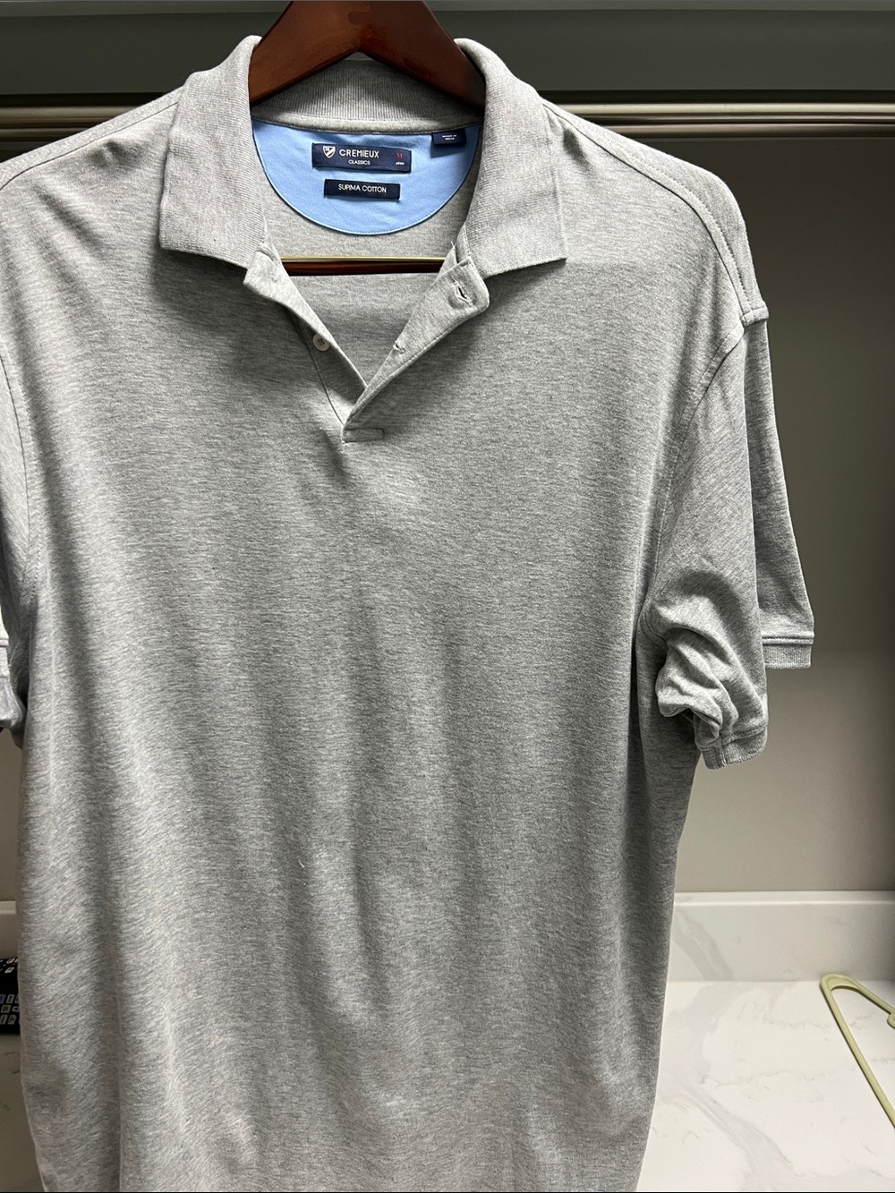 Daniel Cremieux Light Grey Polo Shirt
